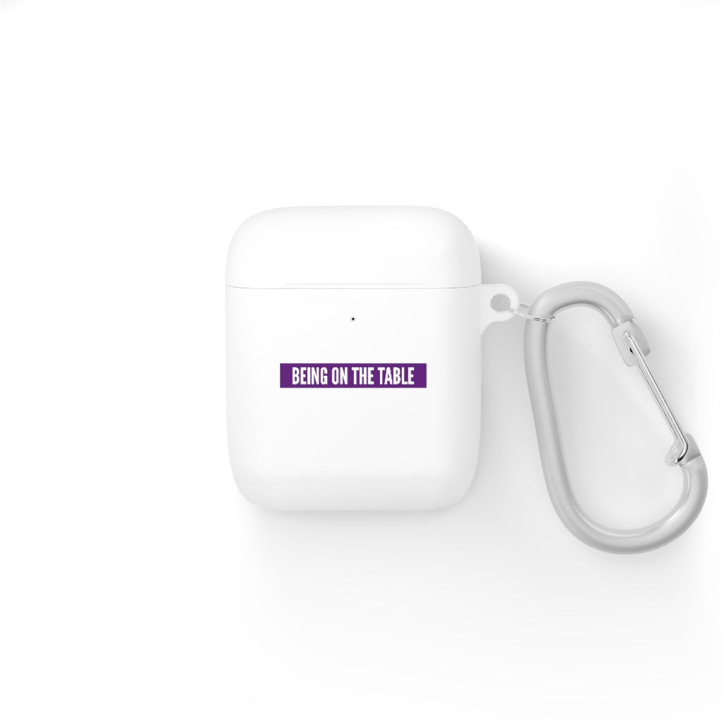 Being on the table logo - Airpods Case cover (1,2 Gen) / included delivery fee
