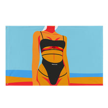 Load image into Gallery viewer, A girl on the beach - Flag

