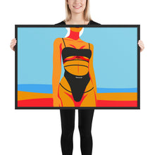Load image into Gallery viewer, A girl on the beach - printing file
