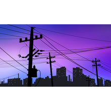 Load image into Gallery viewer, A night view in Seoul - printing file
