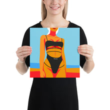 Load image into Gallery viewer, A girl on the beach - printing file

