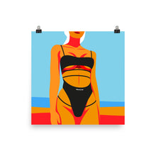 Load image into Gallery viewer, A girl on the beach - printing file
