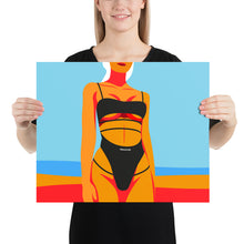 Load image into Gallery viewer, A girl on the beach - printing file
