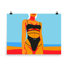 Load image into Gallery viewer, A girl on the beach - printing file
